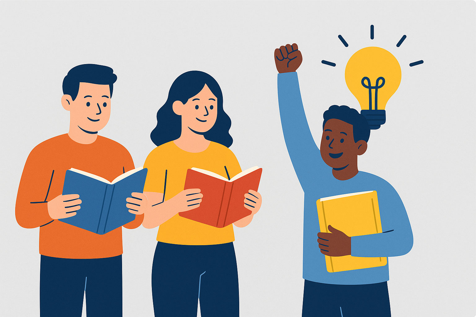 Illustration: Motivation Lesefreude